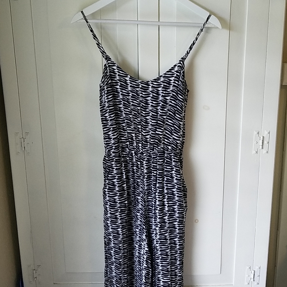 Ava Sky Hawaii | Black and White Romper, S